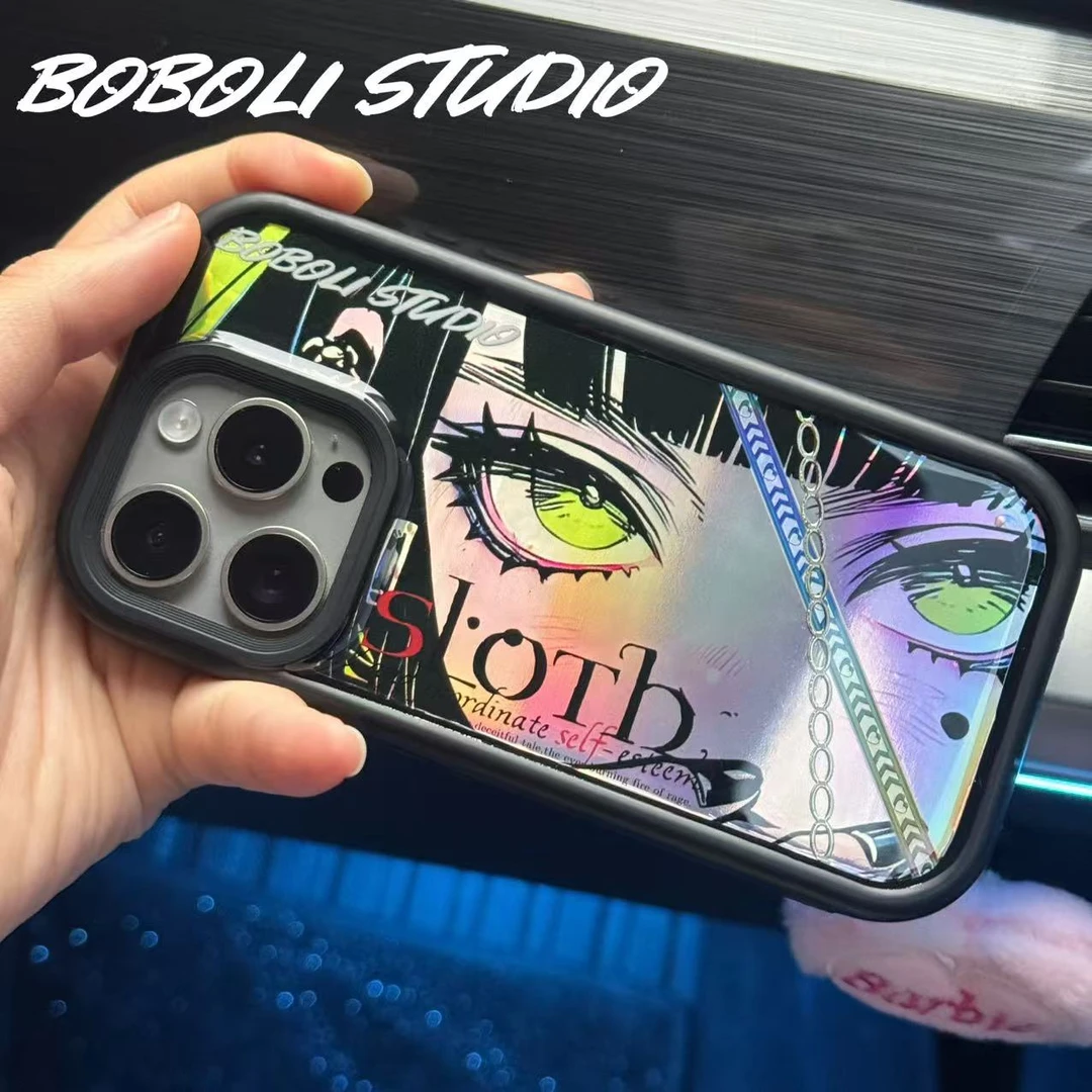 绿瞳手工原创定制手机壳iPhone16iPhone15pm