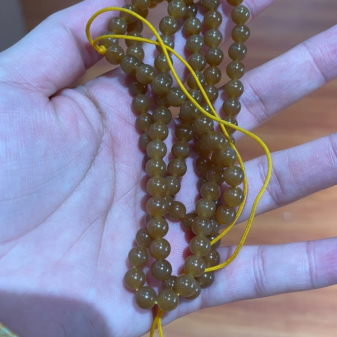 和田玉项链未镶嵌用****86