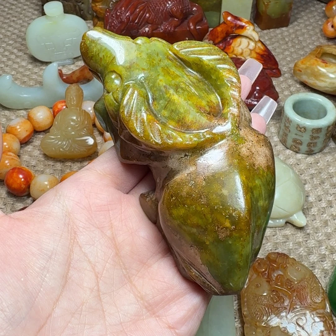 白玉菩提吊坠挂件