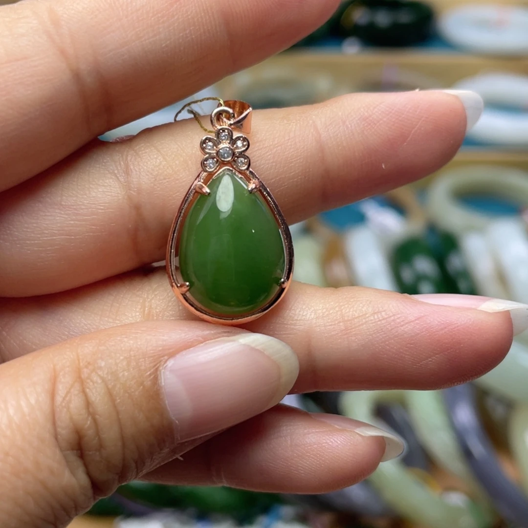 吊坠(不含链)未镶嵌和田玉