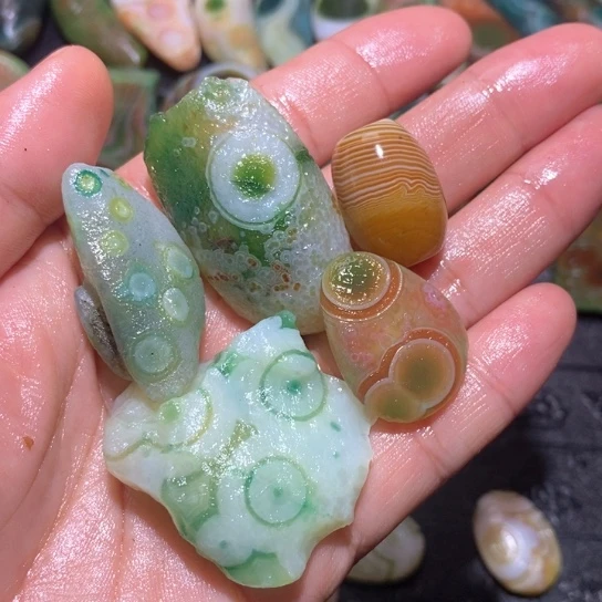 石英质玉珠宝半成品未镶嵌鹅**e
