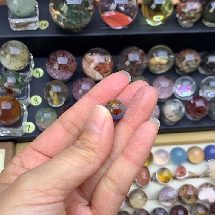 水晶手链未镶嵌@****君天然兔毛打孔不退换