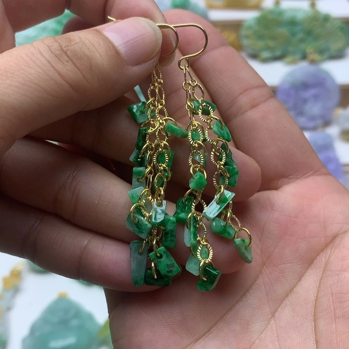 颈饰未镶嵌翡翠翡翠