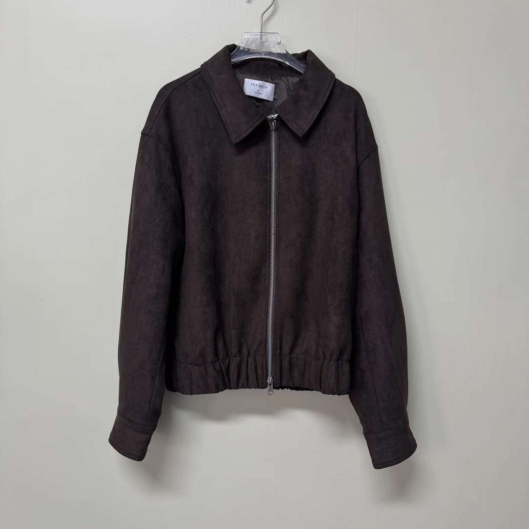 25年春季新款时尚百搭气质咖啡色外套（25M0106）【354】