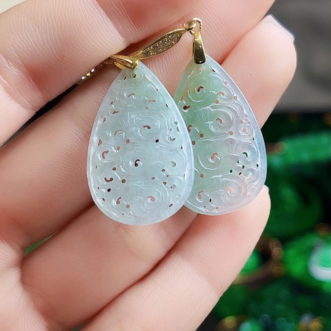 颈饰银S925镶嵌翡翠多样性