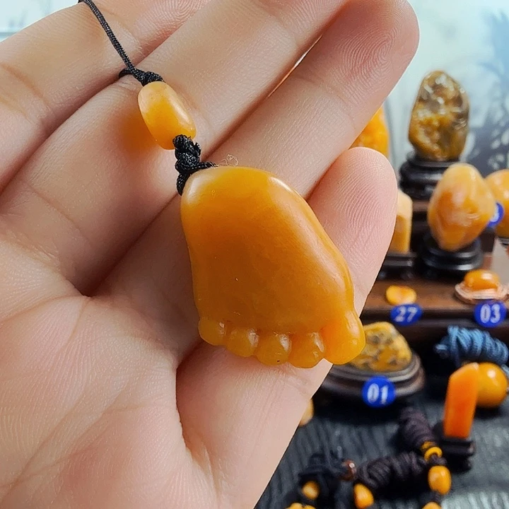 忍***者田黄石田黄石挂饰