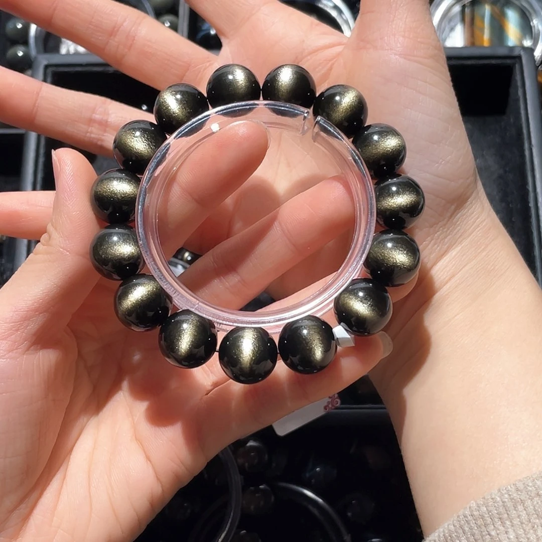 黑曜岩手链未镶嵌V**V