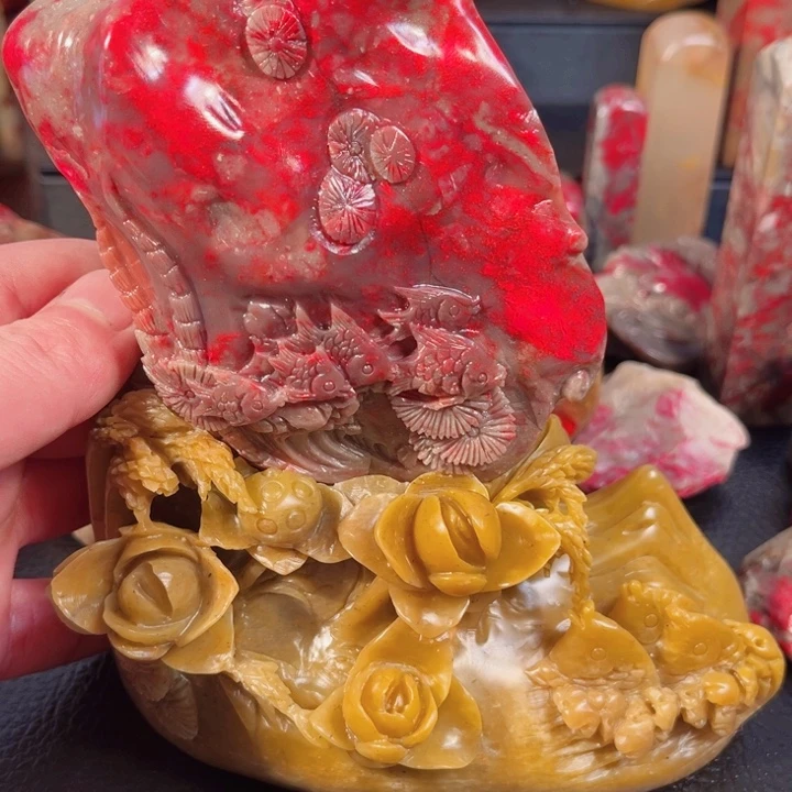 昌化鸡血石昌化鸡血石