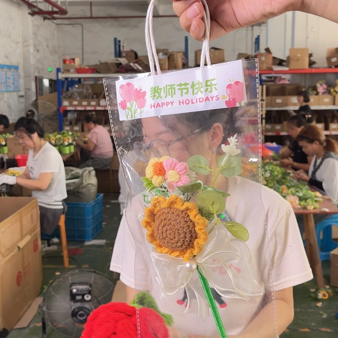 向日葵花笔礼物送给