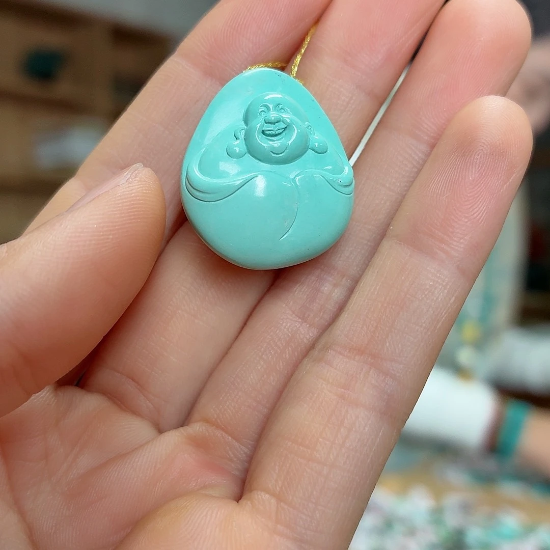 未镶嵌绿松石珠宝奇石