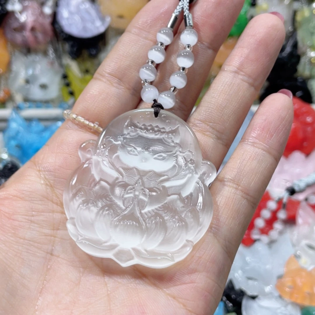 【闪购商品】未镶嵌岫玉颈饰椰****?65吊坠