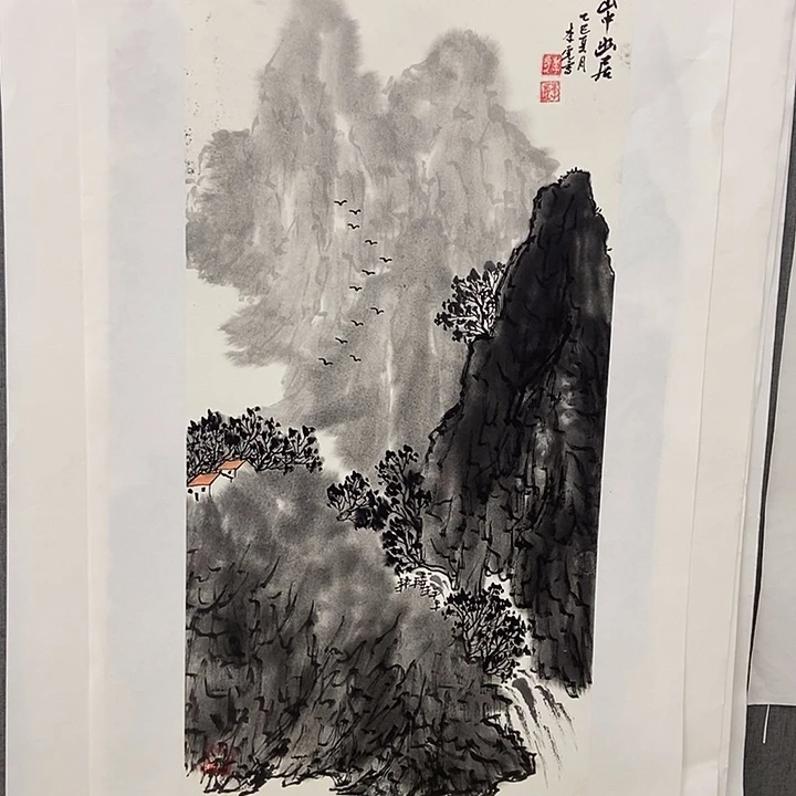 国画手繪手寫作品30
