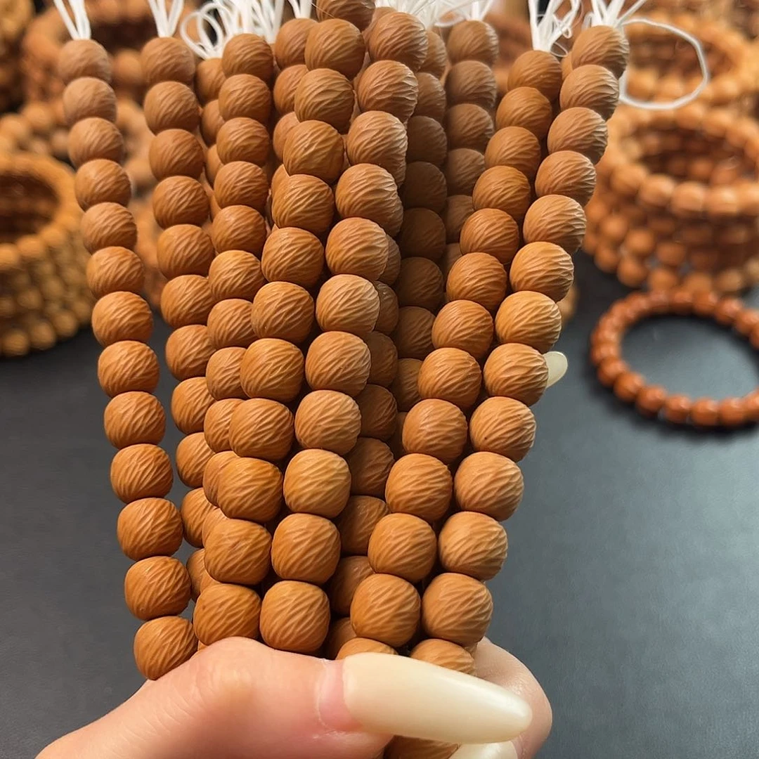 猴头核桃手串反油轻微小油片云锦