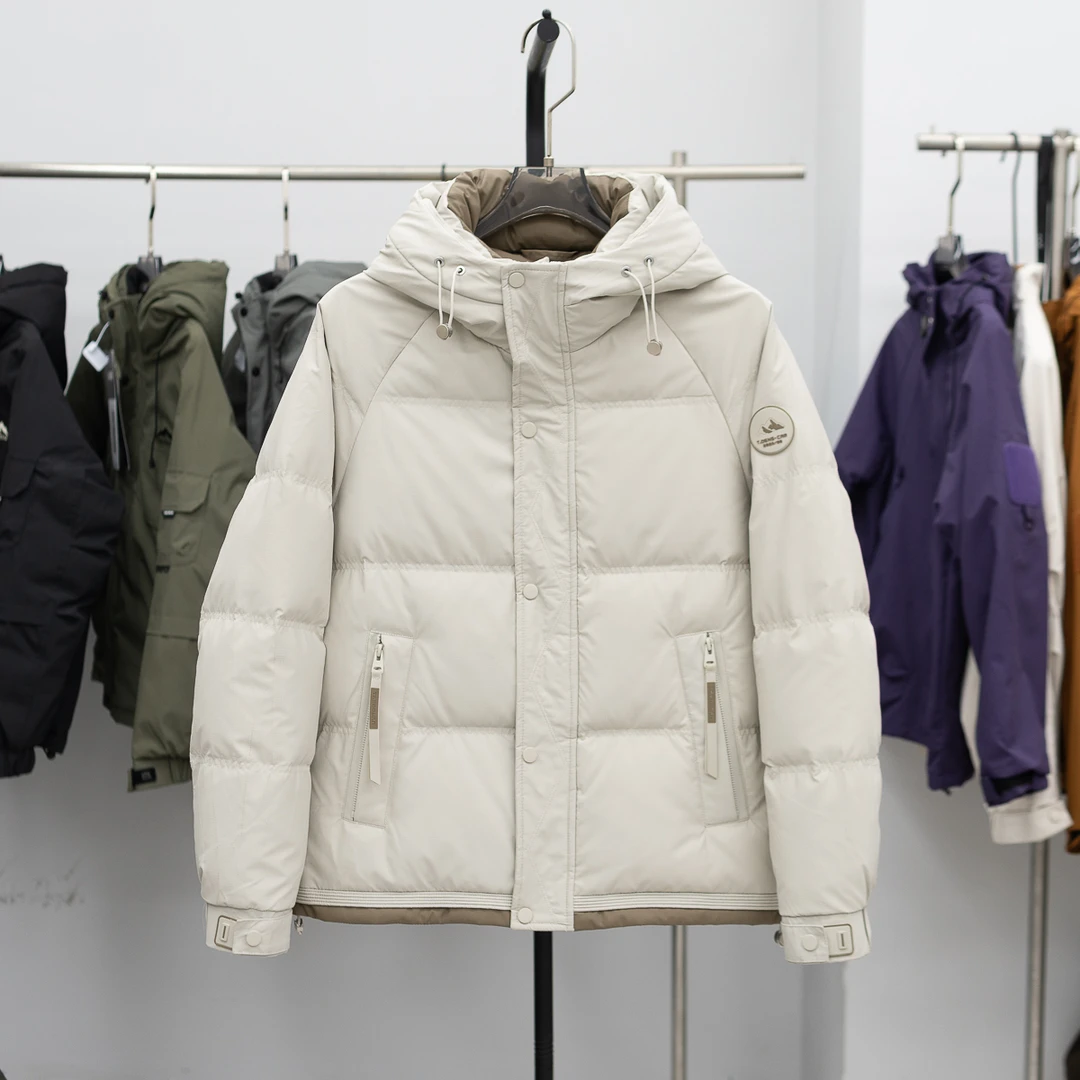 501-8017 冬季御寒保暖锁温防寒服男士百搭时尚休闲潮流剪标外套