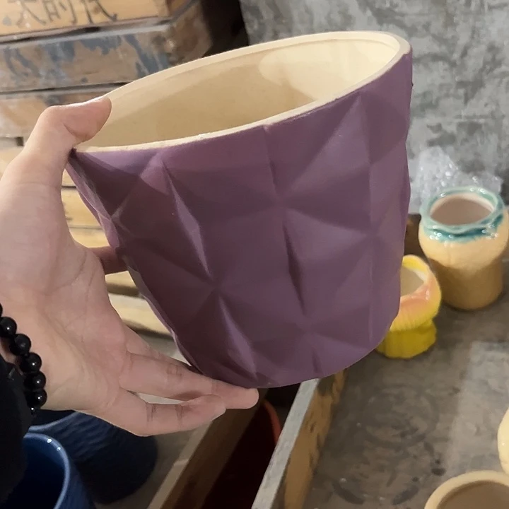 有孔！全场福利价陶瓷花盆10包邮