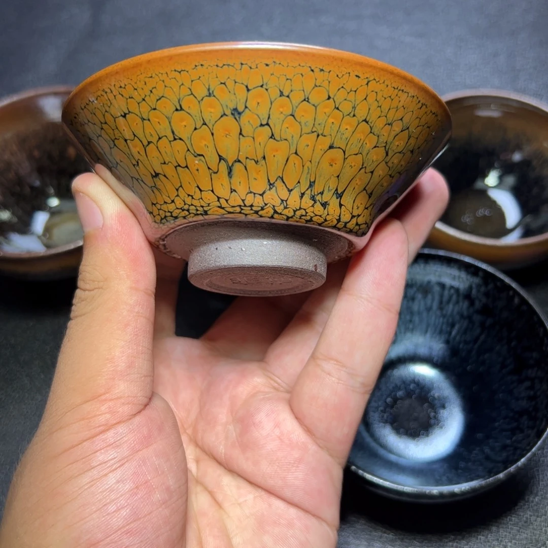 森***森茶盏18建窑建盏主人杯