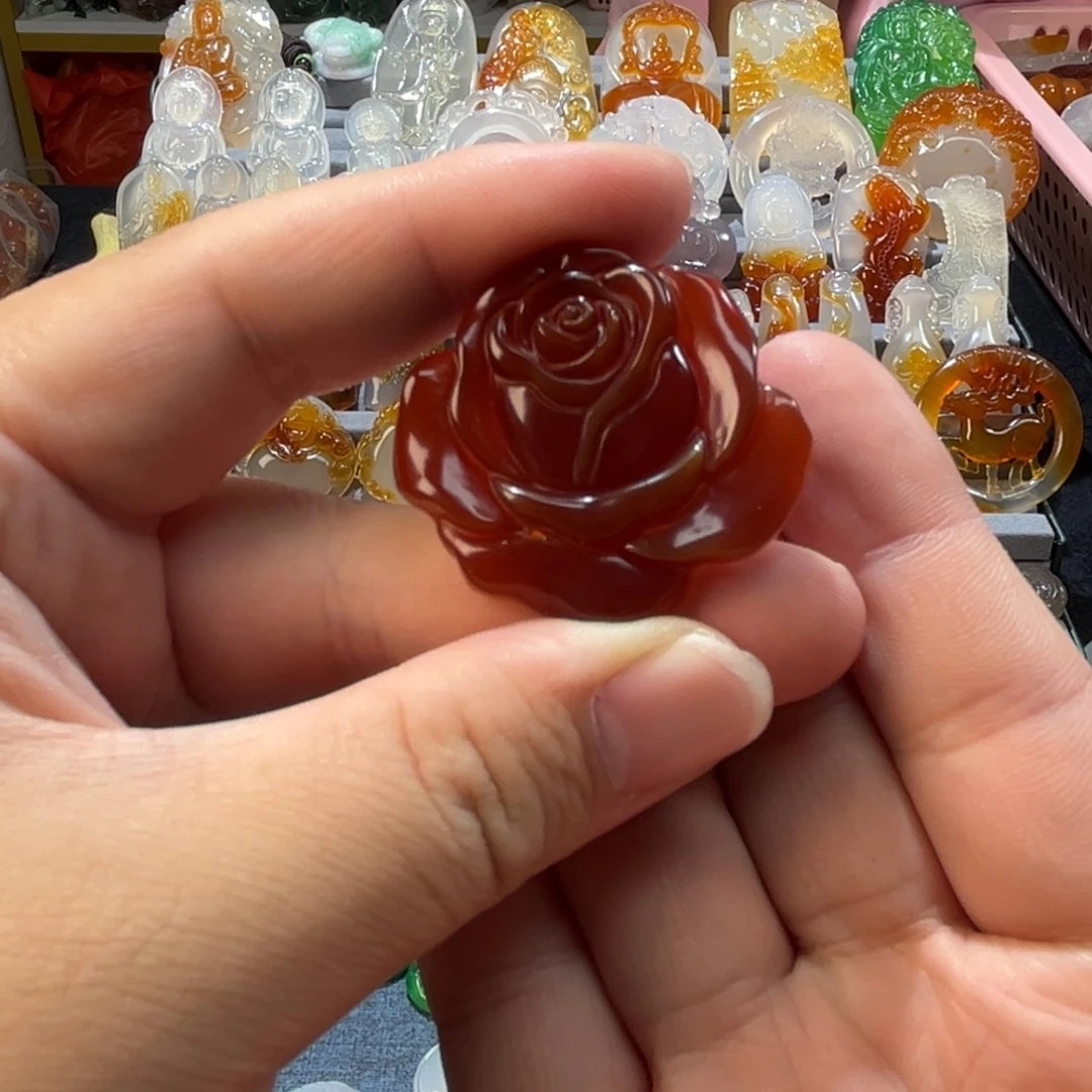 玛瑙/玉髓未镶嵌颈饰