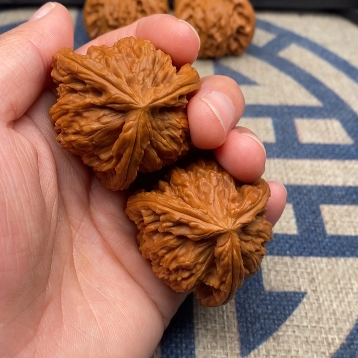 吊坠文玩核桃星*晨三棱