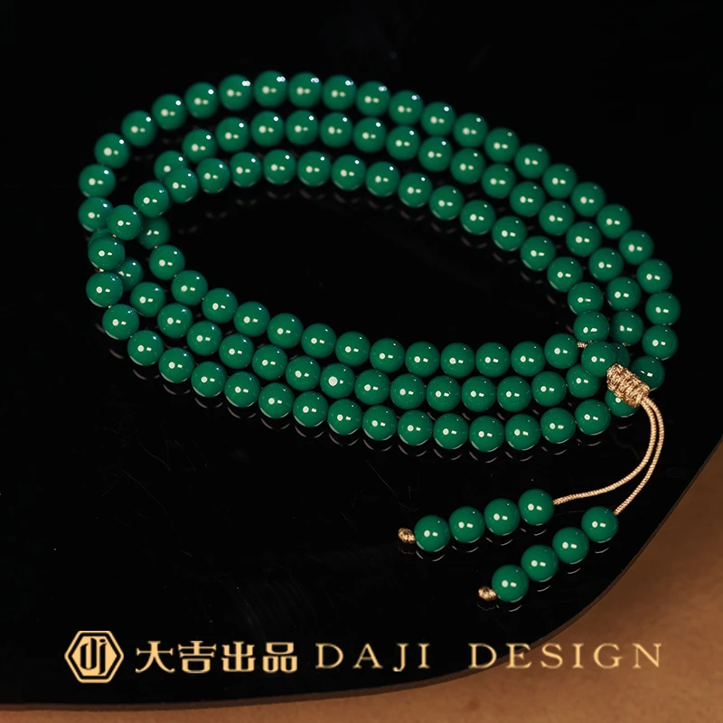 【大吉出品】L-L专属-圆珠108念珠文玩手链项链佛珠多圈手串/