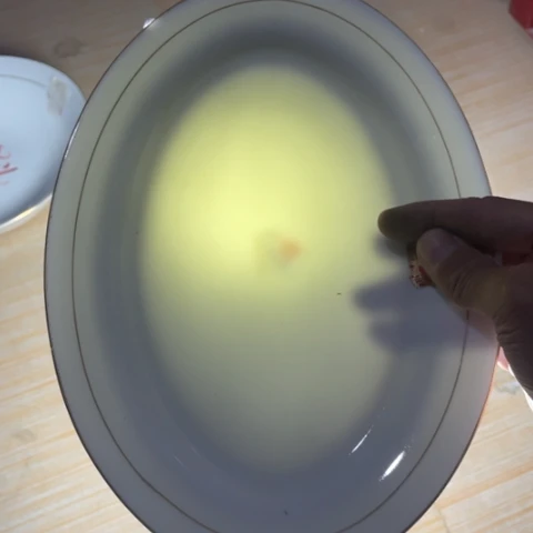 景德镇陶瓷10英寸金镶玉果