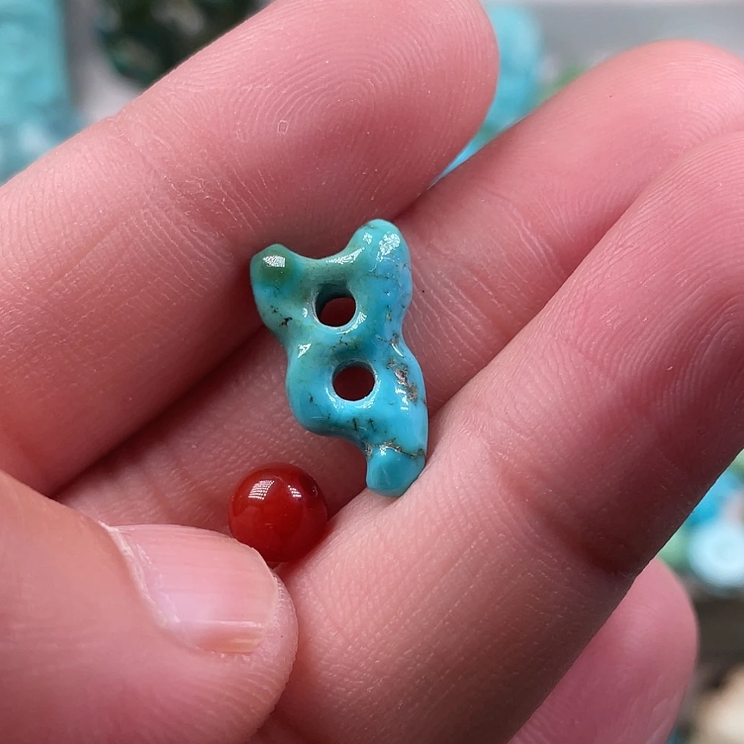 南红玛瑙未镶嵌颈饰