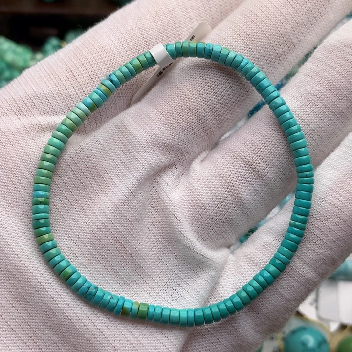 绿松石未镶嵌珠宝奇石3.5mm