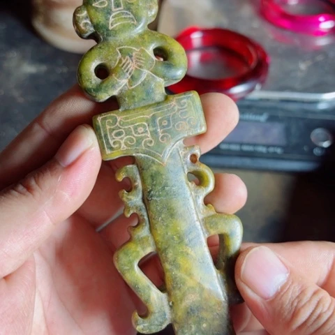 紫金钵盂菩提把件