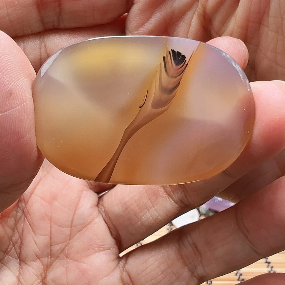 未镶嵌玛瑙/玉髓珠宝半成品