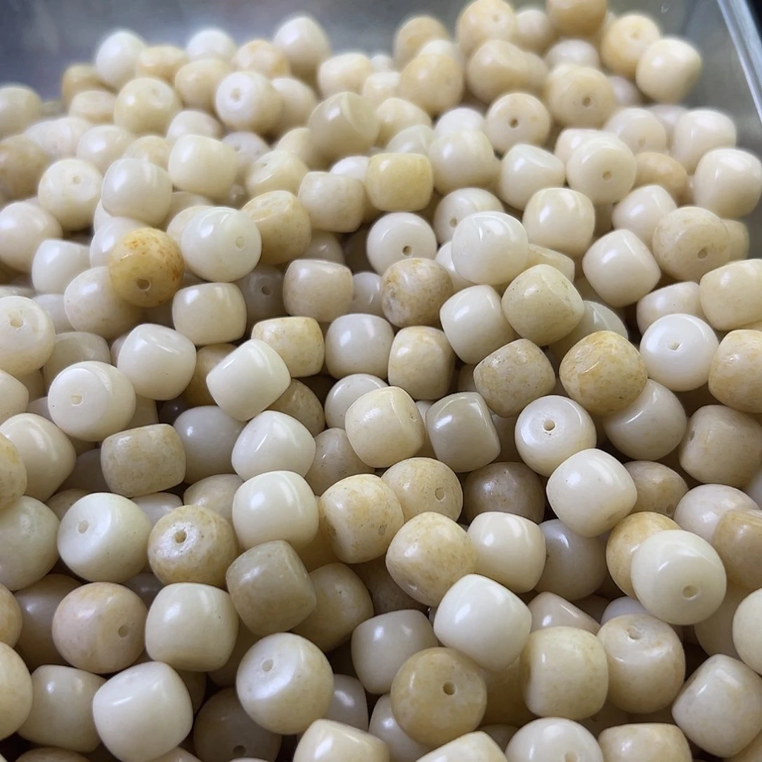 菩提根/象牙果手串瑕疵灰混300颗有味道