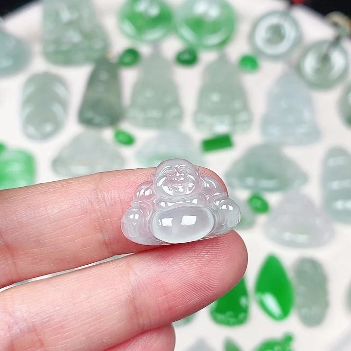 翡翠裸石缅甸天然A货翡翠