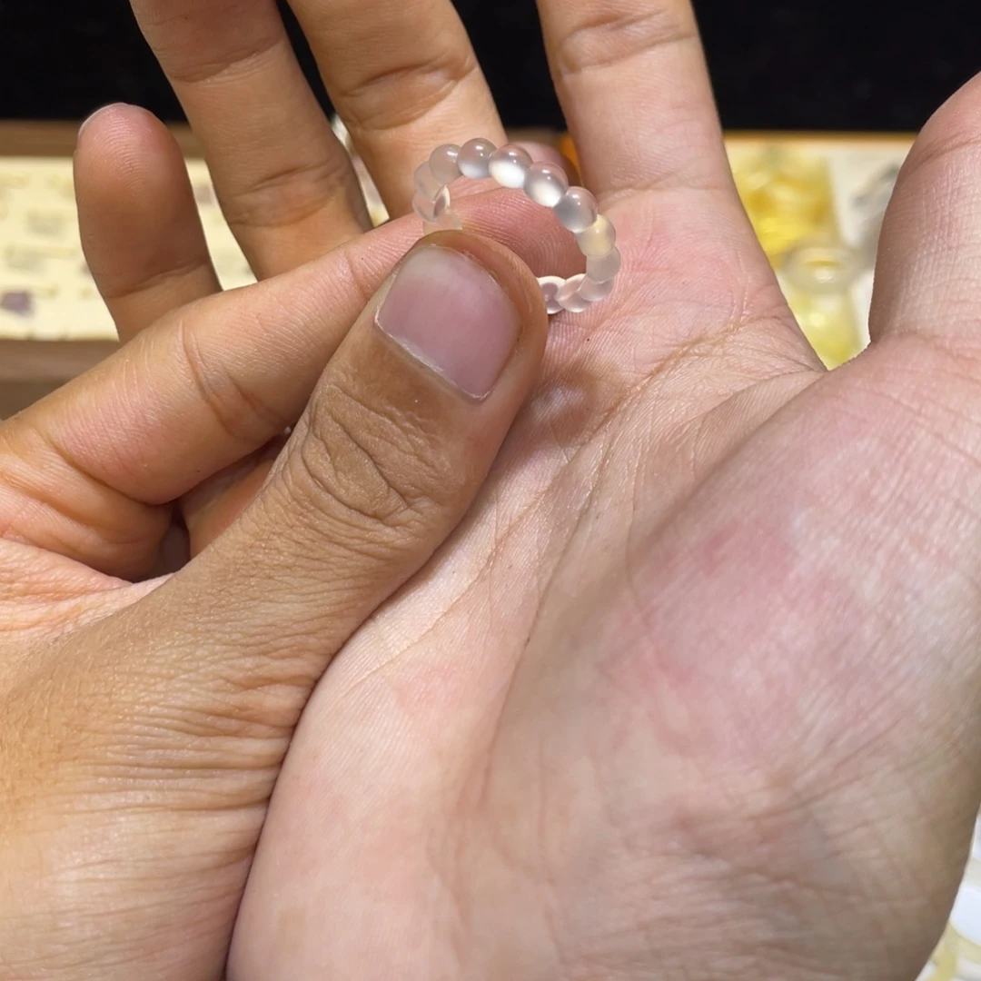 玛瑙/玉髓未镶嵌戒指86号港16