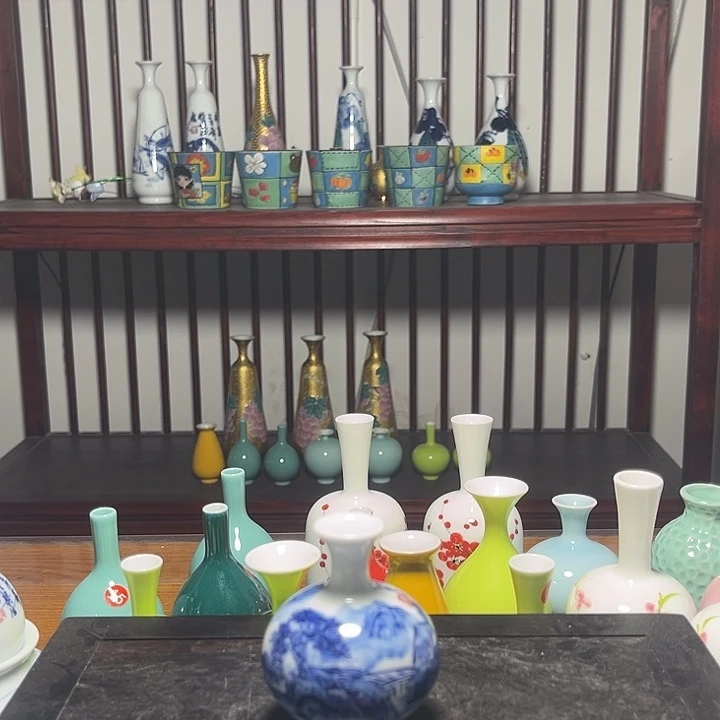 摆件陶景德镇陶瓷高6.5cm