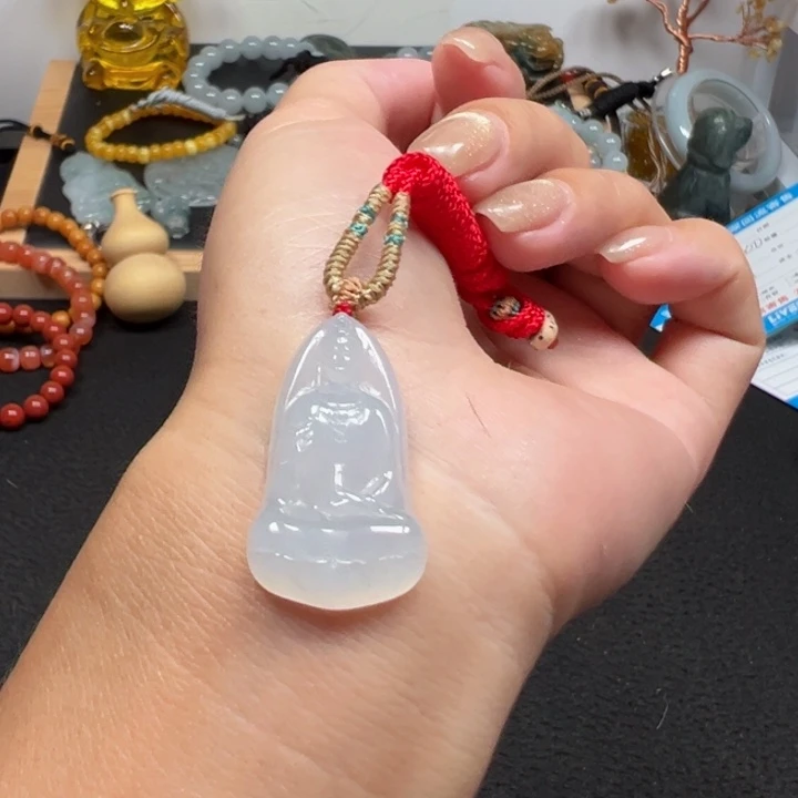 翡翠未镶嵌颈饰天然A货缅甸翡翠