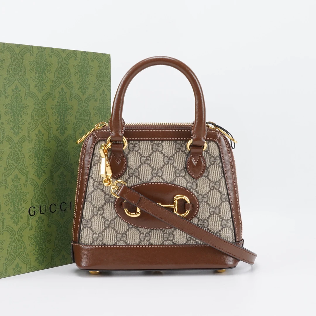 95新 GUCCI/古驰 1955贝壳包mini/BG23002221【静文】