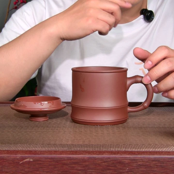 茶杯紫砂高货放漏