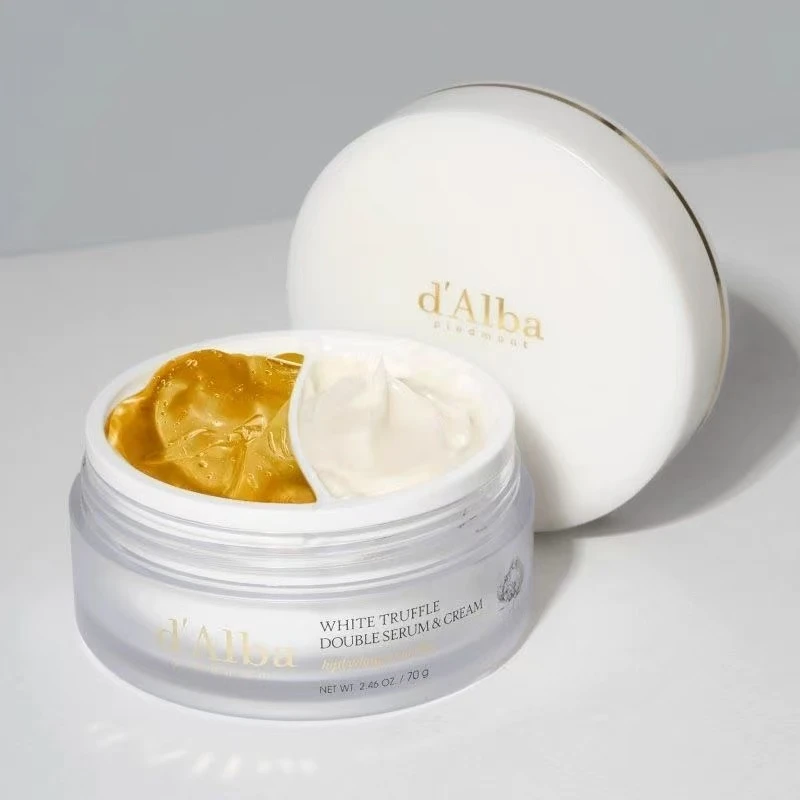 超弹润!韩国黛尔珀莹润弹力双效淡纹面霜70g半半精华弹力面霜