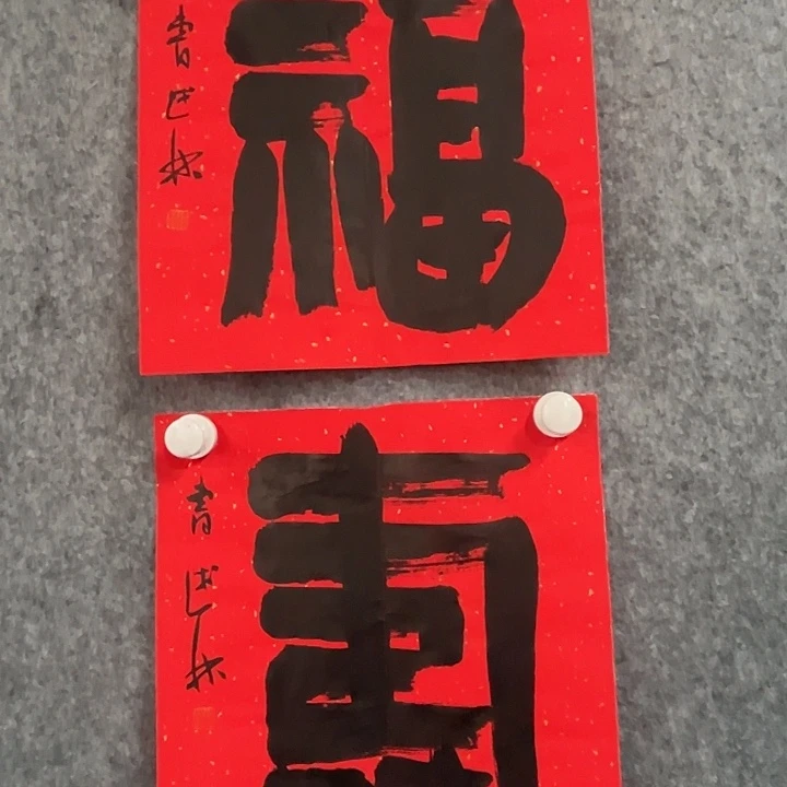 书法曹述林书法作品软片