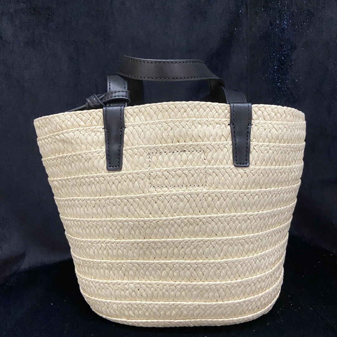 COCO DICV25新款高端定制时尚女包K编织菜篮 黑色