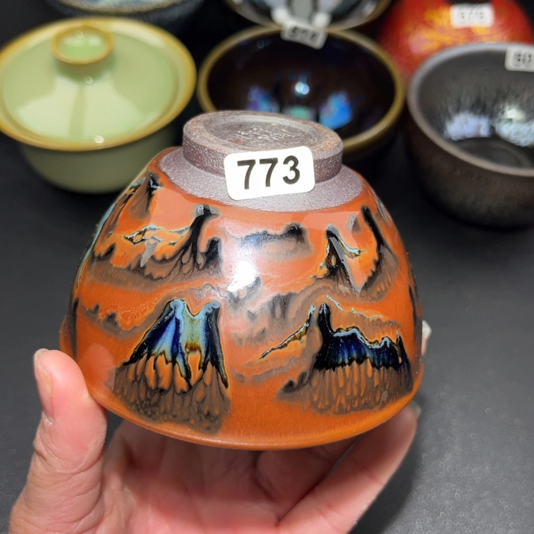 茶盏773 建盏单盏太好看了吧……