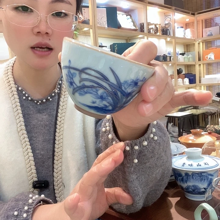 青瓷碗主人杯瓷器