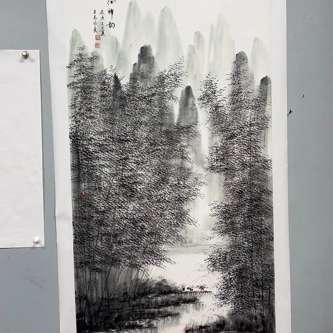 国画W精品国画作品