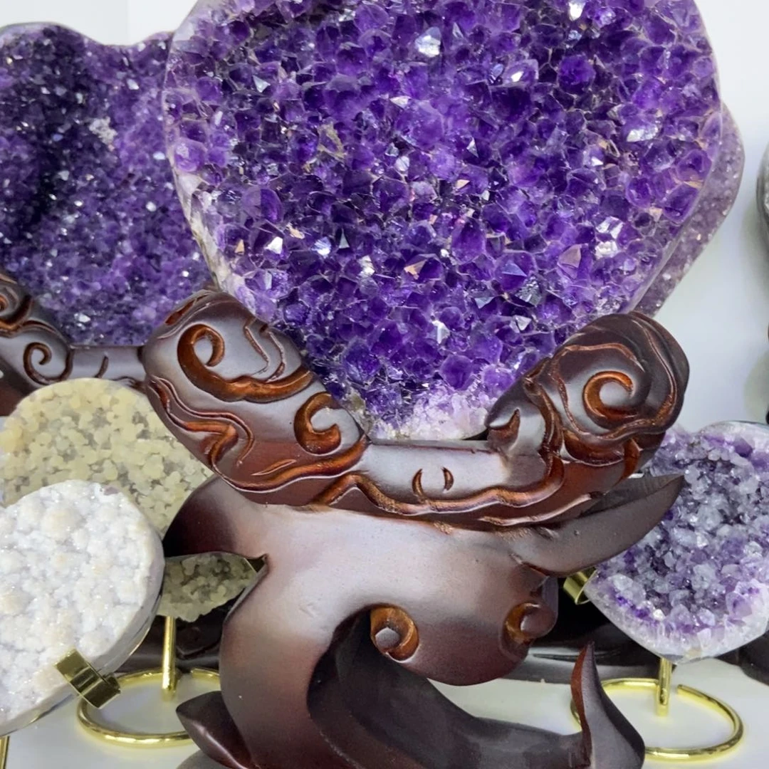 紫晶大型摆件（非配饰）未镶嵌涵