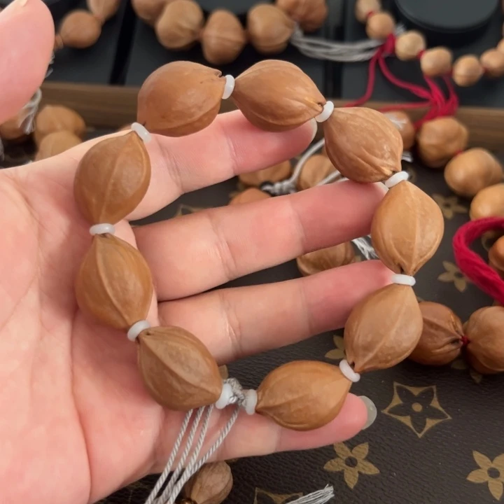 橄榄核手串/手链1927原生态梅林铁核手串
