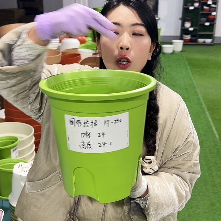 正品圆控口24高24白色8只无托