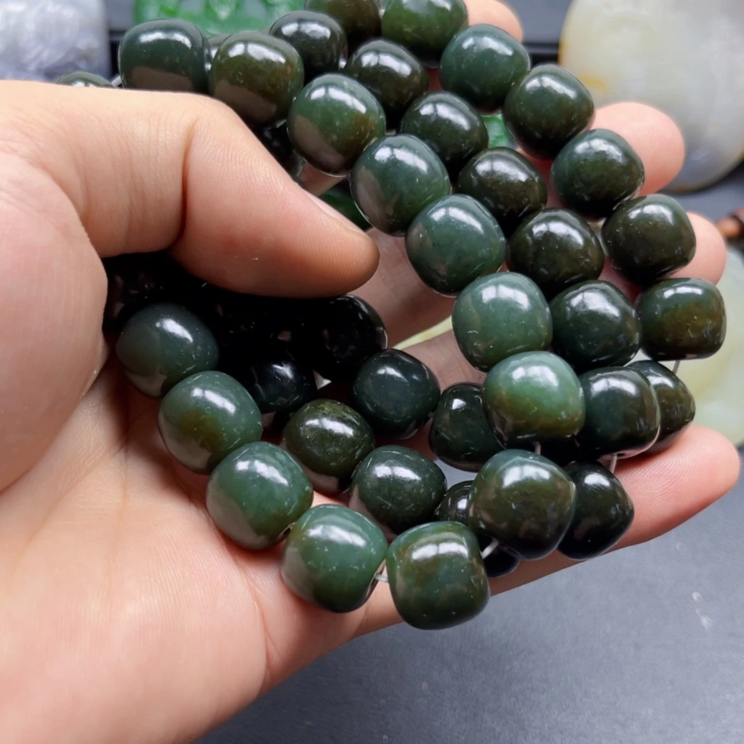 和田玉未镶嵌颈饰和田玉