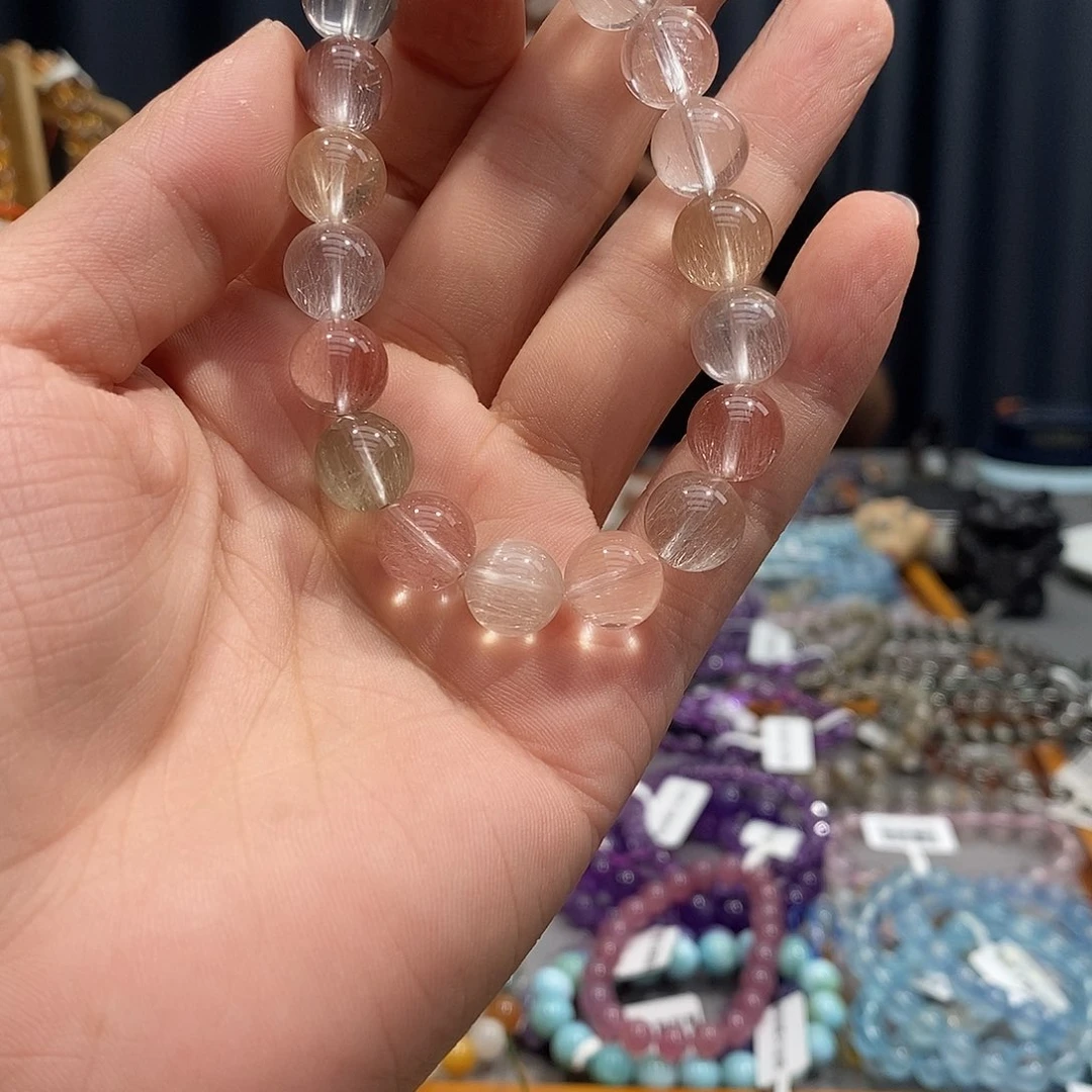 水晶手链未镶嵌i****宝