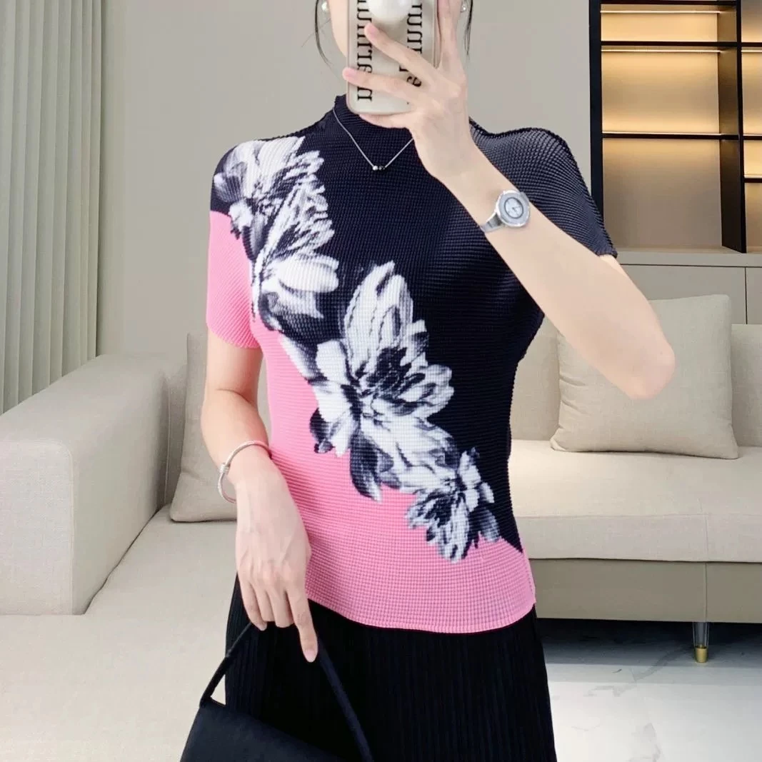 【F007胖哥专享】2025新款SAN宅褶皱玉米褶精品高端女装