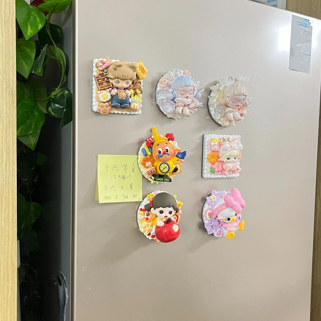 福福【冰箱贴】 手工DIY 创意潮玩