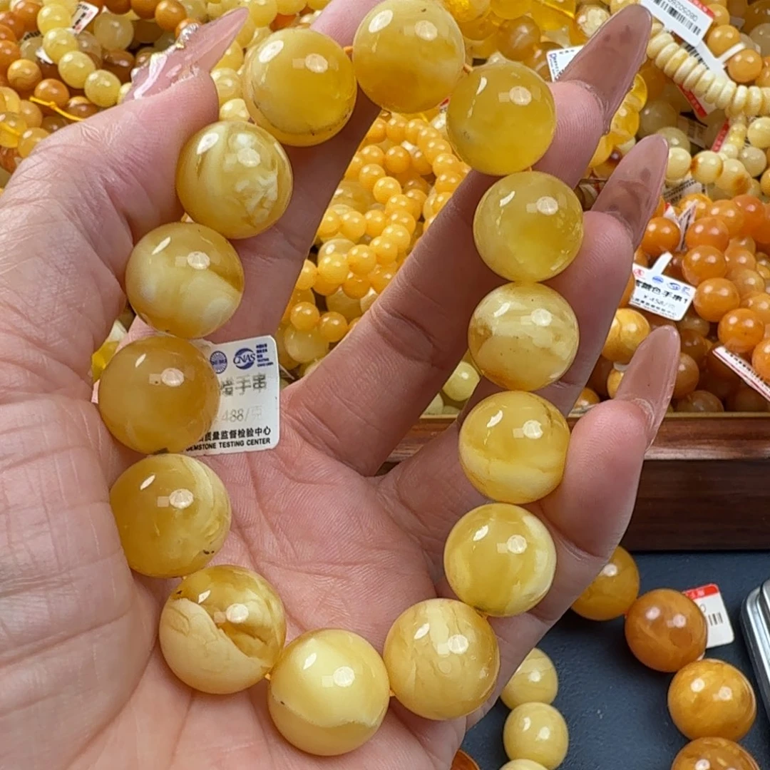 琥珀未镶嵌珠宝奇石