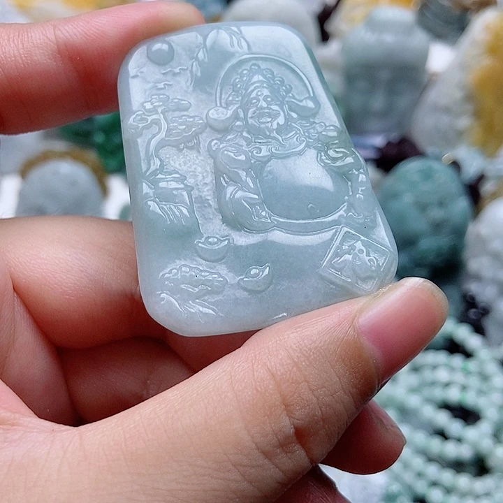 吊坠(不含链)未镶嵌翡翠1